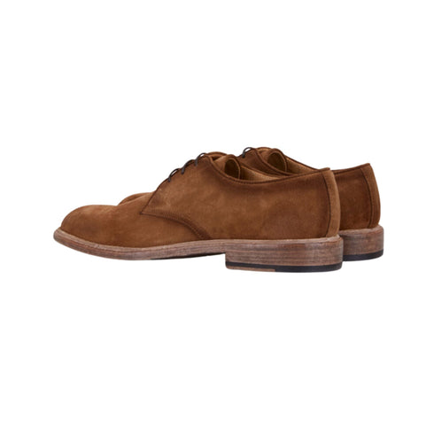 Corvari Scarpe stringate Scarpa stringata Uomo in suede Tabacco - Francavilla Moda